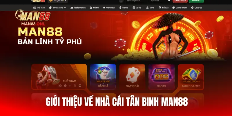 Giới thiệu về nhà cái tân binh MAN88