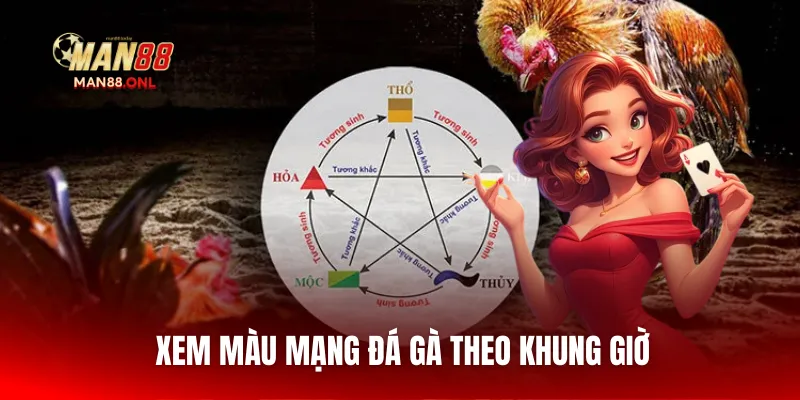 Xem màu mạng đá gà theo khung giờ