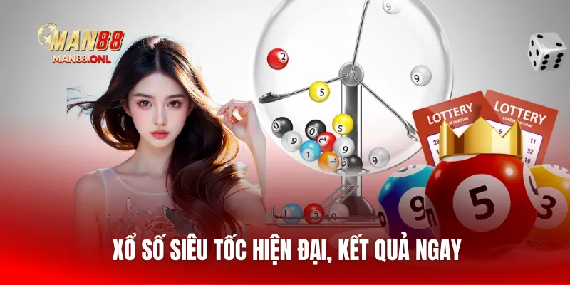 Xổ số siêu tốc hiện đại, kết quả ngay
